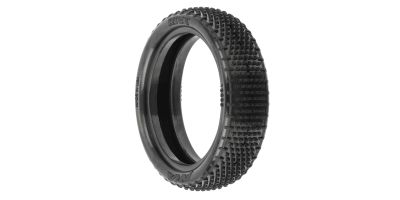 AKA Rivet 1:10 Buggy Tyre Soft Double Gold Front 2WD (2)