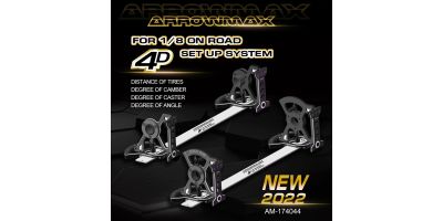Arrowmax Set-Up System For 1/8 on road With Bag 2022