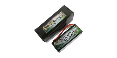 Gens ace Battery LiPo 4S 14.8V-5500-50C(Deans) 139x46x49mm 460g