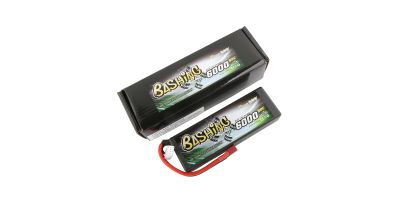 Gens ace Battery LiPo 2S 7.4V-6000-50C(Deans) 139x47x25mm 275g
