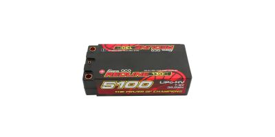 Gens ace Battery Shorty 2S-7.6V-130C-5100 (5mm) 97x48x26mm 215g
