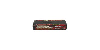 Gens ace Battery LiPo 2S HV 7.6V-6000-130C(5mm) 139x47x23mm 275g