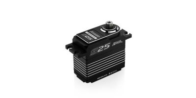 Power HD S25 HV,MG, brushless, alu case, SSR (25 KG/0.06 SEC)