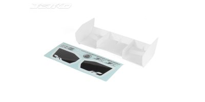 Jetko Cross Off Road Wing 1:8 - White with Stickers