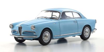 Kyosho 1:18 Alfa Romeo Giuletta Sprint Coupe 1954 Light Blue