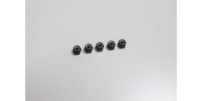 Nylon Lock Nuts M4x5.5mm (5) Kyosho