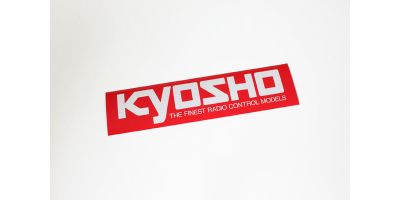 Kyosho Square Sticker Logo M  W290xH72