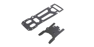 Carbon Chassis w/CF Plate Kyosho Fantom EP 4WD Ext CRC-II
