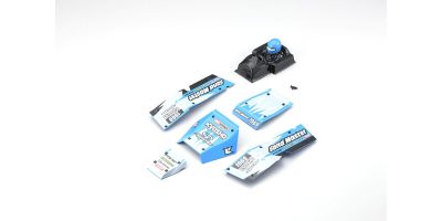 Body Parts Set Kyosho EZ Series SandMaster 1:10 EP - Blue