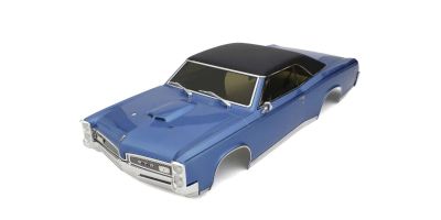 Body shell set 1:10 Fazer FZ02L Pontiac GTO 1967 - Tyrol Blue