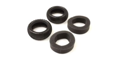 Front Tyres 1:10 Kyosho Fazer Kobra-Dirt Hog (2) Soft