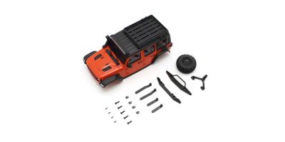 Bodyshell  Jeep Wrangler Rubicon Mini-Z 4X4 MX01 M.Orange 