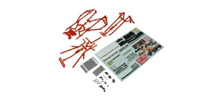 Body Parts and Roll Bar Kyosho Javelin - Red