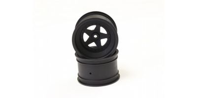 Rear Wheel Kyosho Scorpion 2014 (2) Black 2.2 inches
