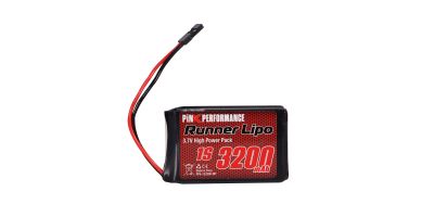 Pink Runner LiPo 1S 3.7V-3200 for Sanwa MT44 - MT5
