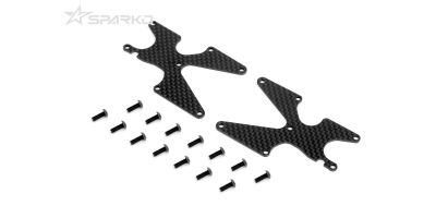 Sparko F8 Carbon Rear Arm Inserts 1.5mm - 2pcs