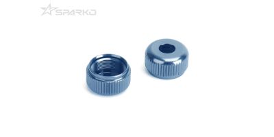 Sparko F8/F8E 7075Aluminum Shock Body Seal Retainer (2pcs)