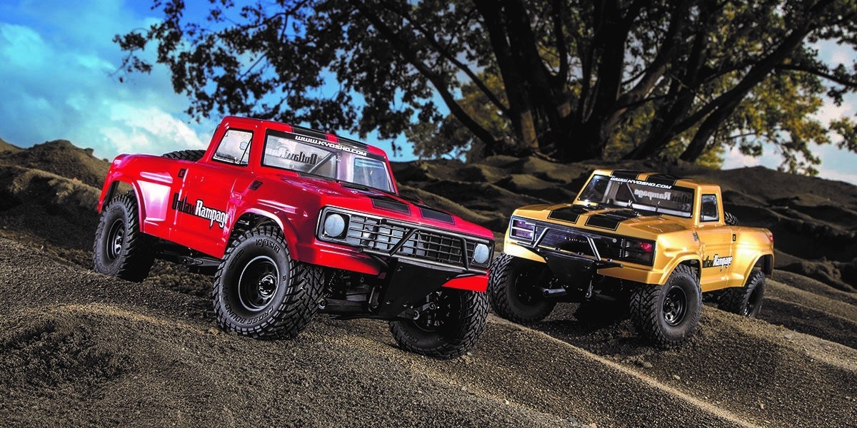 Realistic 2WD truck delivers the optimal combination of style and performance for the perfect introduction to R/C trucking. #34363T1B & #34363T2B